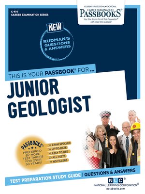 cover image of Junior Geologist